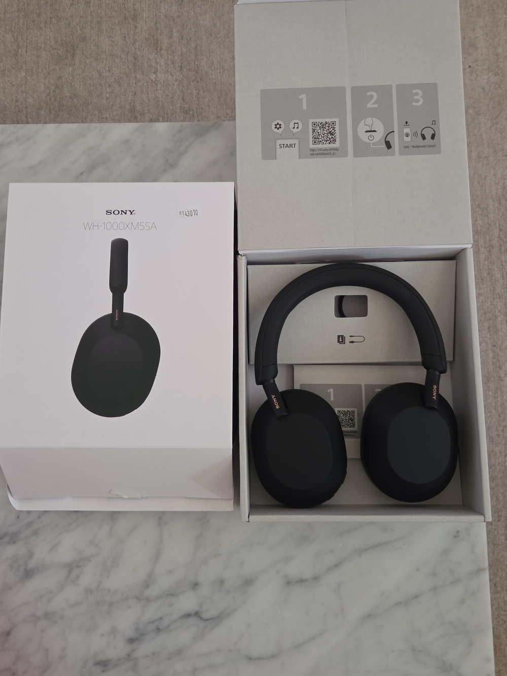 Sony WH-1000XM5 Over-Ear Headphones - Black